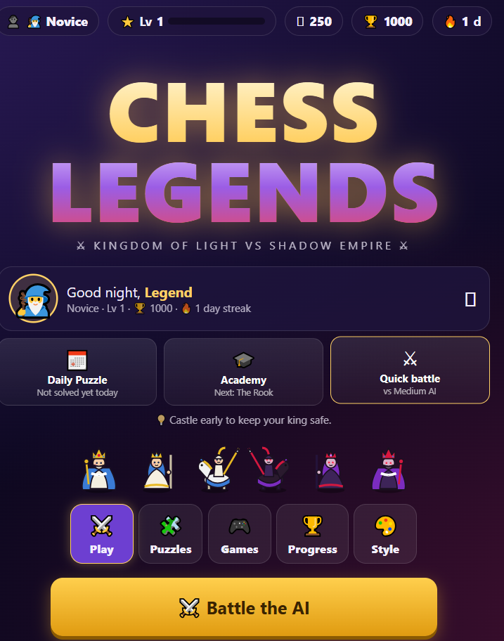 Chess game